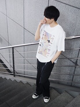 「STUDIOUS SELECT(STUDIOUS SELECT)」｜「アイテム（その他）」を使った、Ryoさん（メンズ・168cm）の春コーディネート