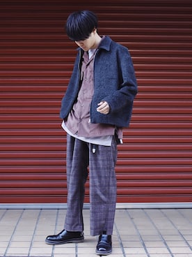 Ryoさん（メンズ・168cm）の冬コーディネート