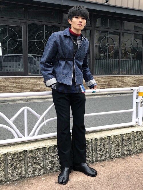 Ryo｜SUNSEAのデニムジャケットを使ったコーディネート - WEAR