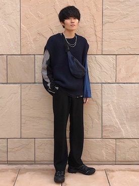 「シンプルおしゃれが好き」｜「アイテム（その他）」を使った、Ryoさん（メンズ・168cm）の秋コーディネート