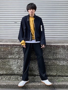 「ANITYA（アニティア）のアイテム」を使った、Ryoさん（メンズ・168cm）の春コーディネート