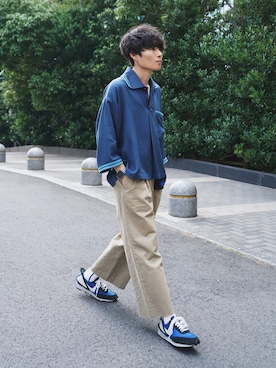 「RYO TAKASHIMA（リョウタカシマ）のアイテム（トップス）」を使った、Ryoさん（メンズ・168cm）の夏コーディネート