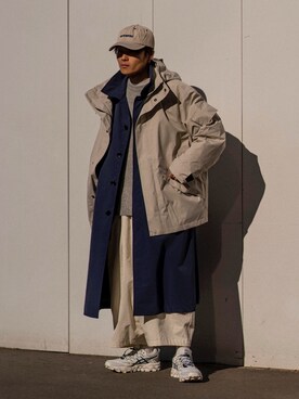 「RYO TAKASHIMA（リョウタカシマ）のアイテム（ジャケット/アウター）」を使った、Ryoさん（メンズ・168cm）の冬コーディネート