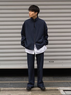 「RYO TAKASHIMA（リョウタカシマ）のアイテム（トップス）」を使った、Ryoさん（メンズ・168cm）の冬コーディネート