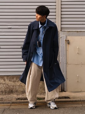 「RYO TAKASHIMA（リョウタカシマ）のアイテム（ジャケット/アウター）」を使った、Ryoさん（メンズ・168cm）の冬コーディネート