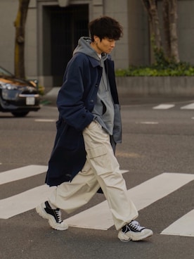 「RYO TAKASHIMA（リョウタカシマ）のアイテム（ジャケット/アウター）」を使った、Ryoさん（メンズ・168cm）の春コーディネート