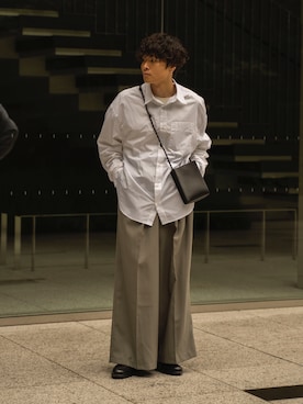 「RYO TAKASHIMA（リョウタカシマ）のアイテム（トップス）」を使った、Ryoさん（メンズ・168cm）の夏コーディネート