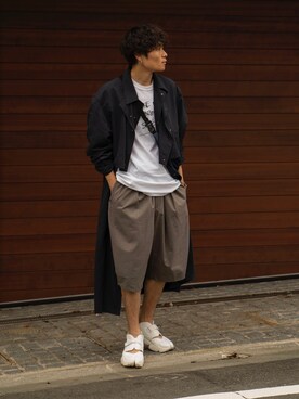 「Rams（ラムス）のアイテム」を使った、Ryoさん（メンズ・168cm）の夏コーディネート