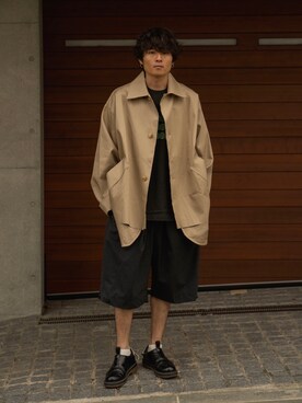 「Rams（ラムス）のアイテム」を使った、Ryoさん（メンズ・168cm）の夏コーディネート
