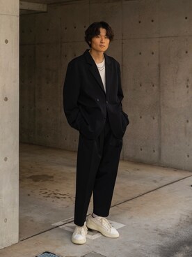 「RYO TAKASHIMA（リョウタカシマ）のアイテム（ジャケット/アウター）」を使った、Ryoさん（メンズ・168cm）の秋コーディネート