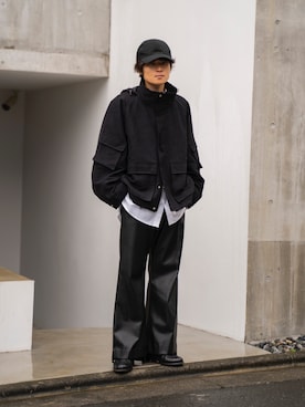 「RYO TAKASHIMA（リョウタカシマ）のアイテム（ジャケット/アウター）」を使った、Ryoさん（メンズ・168cm）の秋コーディネート