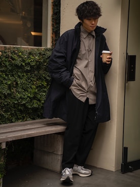 「i（アイ）のアイテム（ジャケット/アウター）」を使った、Ryoさん（メンズ・168cm）の秋コーディネート