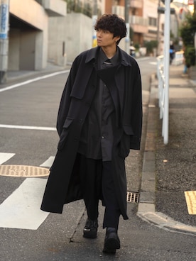 「RYO TAKASHIMA（リョウタカシマ）のアイテム（ジャケット/アウター）」を使った、Ryoさん（メンズ・168cm）の秋コーディネート