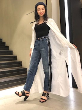 Naruさん(レディース・161cm)の夏コーディネート