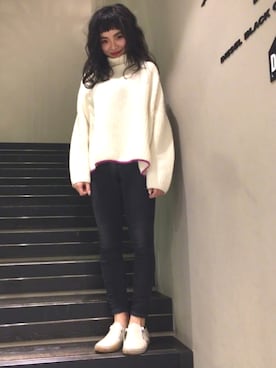 Naruさん(レディース・161cm)の冬コーディネート