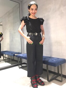 Naruさん（レディース・161cm）の夏コーディネート