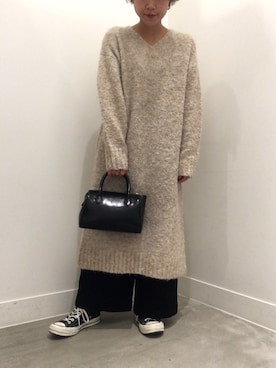 kimさん（レディース・154cm）の冬コーディネート