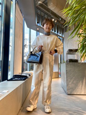 kimさん（レディース・154cm）の冬コーディネート