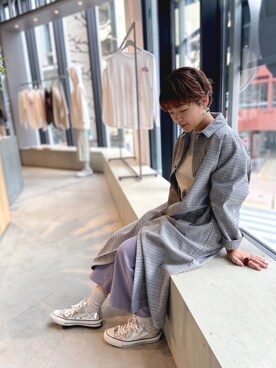 kimさん(レディース・154cm)の冬コーディネート