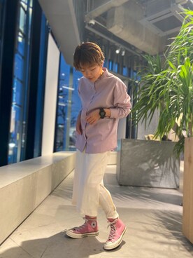 kimさん（レディース・154cm）の春コーディネート