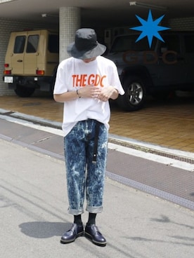 「CA4LA」｜GDC LOGISTICS－SHOHEIさん（メンズ・178cm）の夏コーディネート