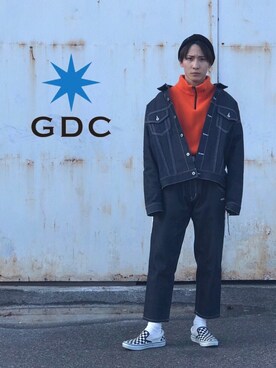 GDC LOGISTICS－SHOHEIさんの「CORDURA DENIM WIDE  BLOUSON」を使ったコーディネート