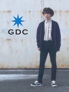 GDC LOGISTICS－SHOHEIさんの「WOOL BIG BERRET」を使ったコーディネート
