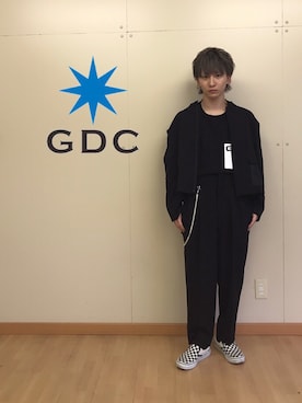 「GDC（ジーディーシー）のアイテム」を使った、GDC LOGISTICS－SHOHEIさん（メンズ・163cm）の春コーディネート