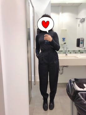 「working style」｜「アイテム（ブーティ）」を使った、Iristyさん（レディース・160cm）の秋コーディネート