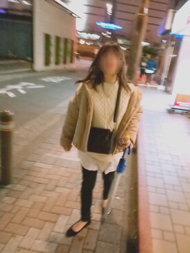 Mioさん（レディース・156cm）の冬コーディネート