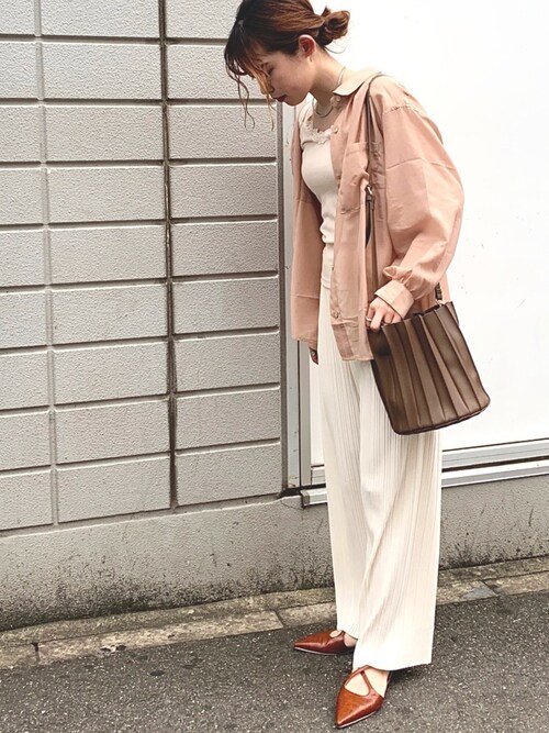ぽん Grlのシャツ ブラウスを使ったコーディネート Wear