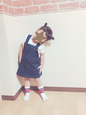 uki&naruさん(キッズ・80cm)の夏コーディネート