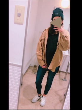 「mamafashion」｜uki&naruさん（キッズ・100cm）の冬コーディネート