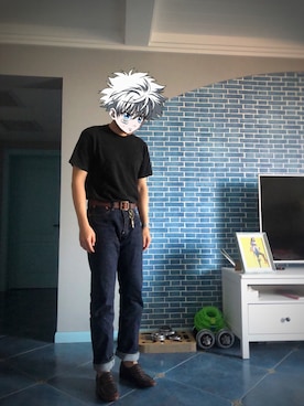 「DENIM BAR（デニム　バー）のアイテム」を使った、Leo 是个大好人さん（メンズ・180cm）の夏コーディネート