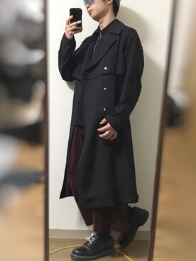 たける°。｜UNITED TOKYOのチェスターコートを使ったコーディネート - WEAR
