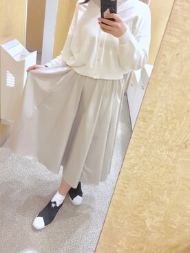 「店頭コーデ」｜RISEさん（レディース・166cm）の春コーディネート