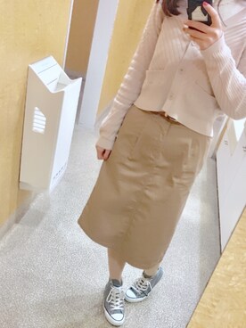 「店頭コーデ」｜RISEさん（レディース・166cm）の春コーディネート