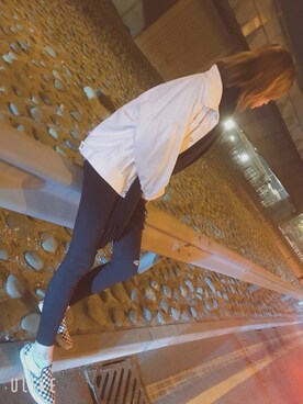 「BSX（ビーエスエックス）のアイテム」を使った、李小雞さん（レディース・172cm）の冬コーディネート