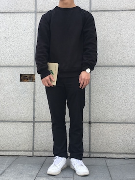 「DW（ディーダブリュー）のアイテム」を使った、1997513xxzさん（メンズ・175cm）の冬コーディネート