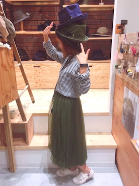 「アイテム（腕時計）」を使った、14+ 阪急三番街店 スタッフさん（レディース・149cm）の秋コーディネート