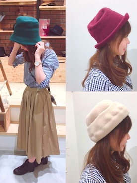 「阪急三番街」｜14+ 阪急三番街店 スタッフさん（レディース・160cm）の秋コーディネート