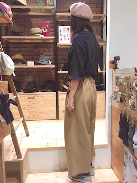 「阪急三番街」｜14+ 阪急三番街店 スタッフさん（レディース・160cm）の秋コーディネート