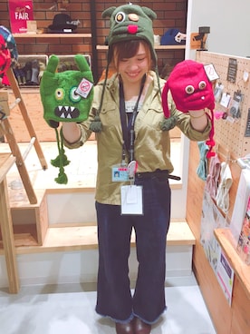 「阪急三番街」｜14+ 阪急三番街店 スタッフさん（レディース・160cm）の秋コーディネート