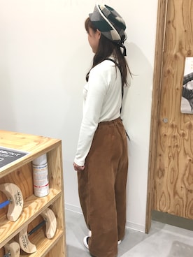 「阪急三番街」｜14+ 阪急三番街店 スタッフさん（レディース・160cm）の秋コーディネート