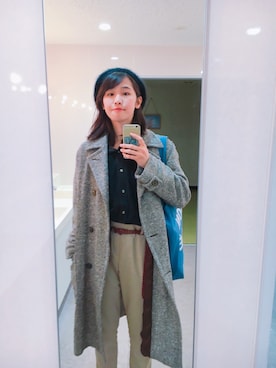 イトネさん（レディース・167cm）の冬コーディネート