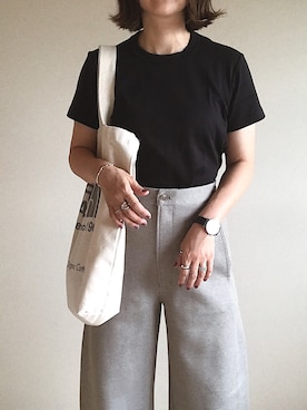 muさん（レディース・164cm）の夏コーディネート