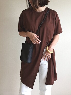 muさん（レディース・164cm）の夏コーディネート