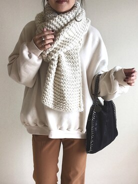 muさん（レディース・164cm）の冬コーディネート