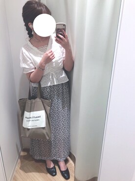 「コットンレース」｜Komugiさん（レディース・152cm）の夏コーディネート