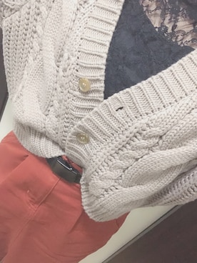 「Magender（マジェンダ）のアイテム」を使った、なぎさん（レディース・157cm）の冬コーディネート